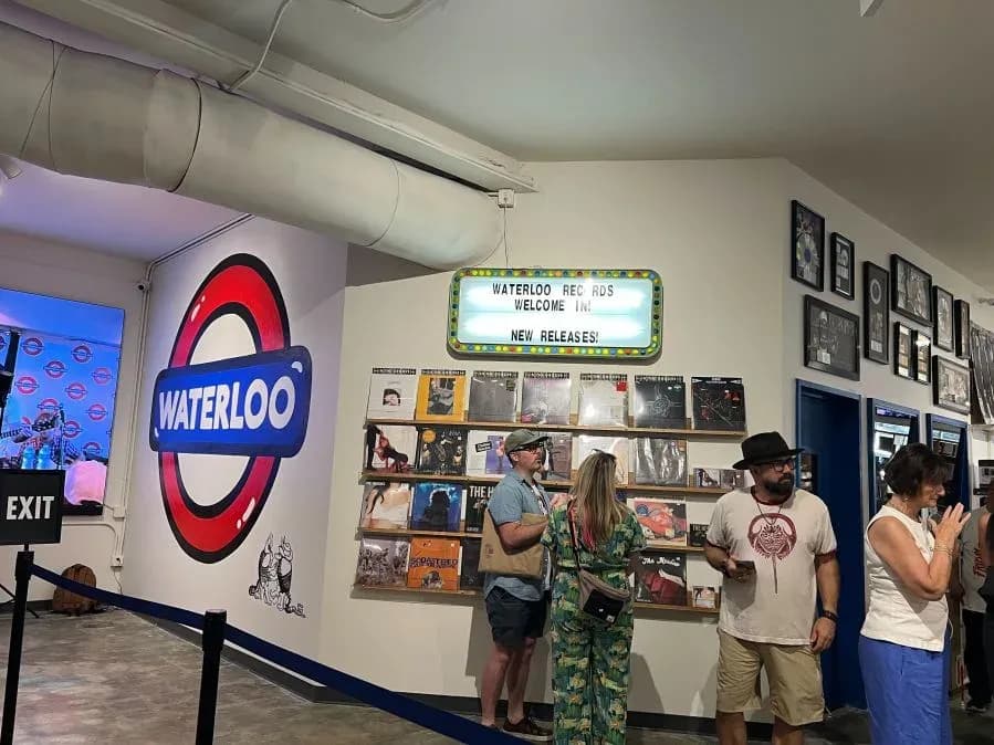 Waterloo Records' iconic corner