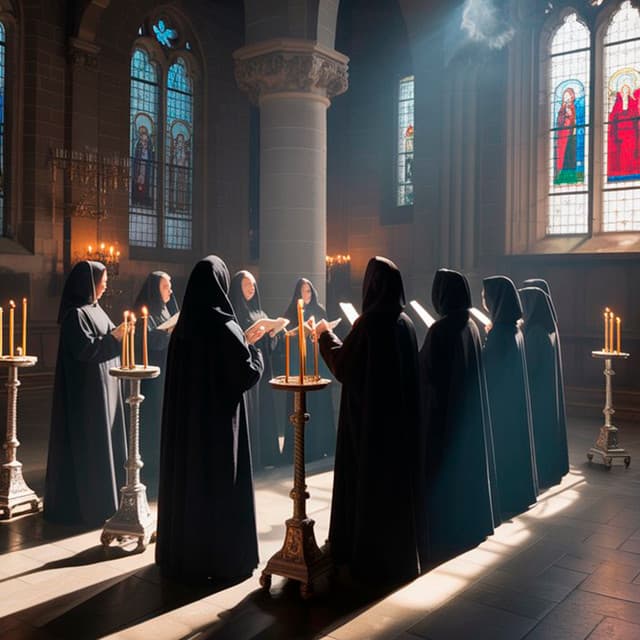 Monks Of The Abbey Of Notre Dame