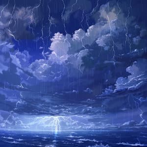 Serene Binaural Rain and Thunder Relaxation - Relaxing Chill Out Music