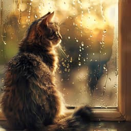 Lluvia Binaural Para Mascotas: Sonidos Relajantes De Truenos - Música para mascotas