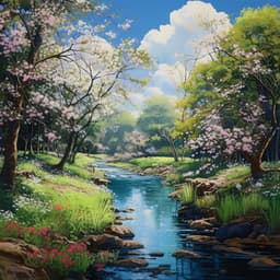 Woodland River Whispers: Peaceful Soundscape - Nature TV