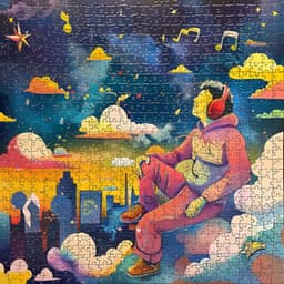 Schlafende Magie: Ein Wenig Ruhe in Diesem Verzauberten Puzzle-Reich - Weißes Rauschen HD