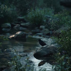 Pets Relaxation Binaural Nature Creek Birds and Calm - Paul's Field Recordings