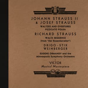 Ormandy Conducts Johann & Josef Strauss: Waltzes, Overtures & Polkas and More - Eugene Ormandy