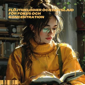 Flöjtmelodier och Havsljud för Fokus och Koncentration - Studera x Fokusera