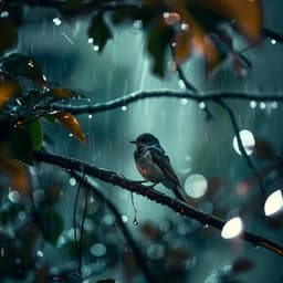 Focus with Binaural Nature Rain and Birds Ambience - Music for Working