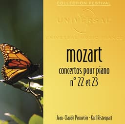 Mozart-Concertos Pour Piano n°23 et 22 - Wolfgang Amadeus Mozart