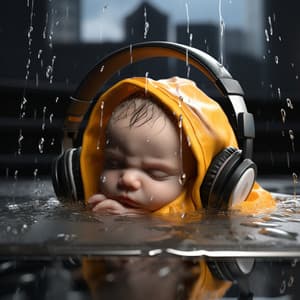 Rain Cradle: Gentle Baby Melodies - Cozy Space