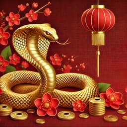 Snake Year 2025 - Chinese Relaxation and Meditation