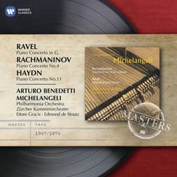Haydn, Rachmaninov, Ravel: Piano Concertos - Arturo Benedetti Michelangeli