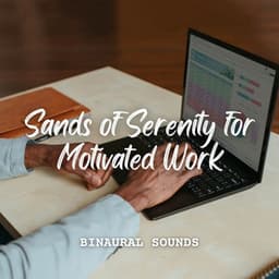 Binaural Sounds: Sands of Serenity for Motivated Work - Binaural Boy