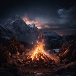 Binaural Fire for Sleep: Crackling Flame Lullabies - Binauralidades