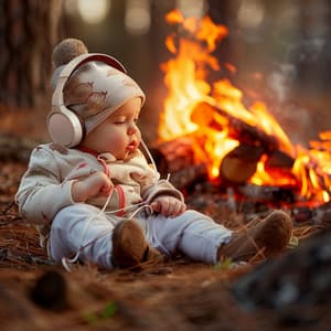 Nursery Fires: Gentle Baby Music - Smart Baby Academy