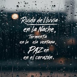 Ruido de Lluvia en la Noche, Tormenta en la ventana, paz en el corazón - Ruido de Lluvia