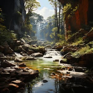 Cascadas Melódicas: Canciones A La Orilla Del Agua - Naturaleza del Himalaya