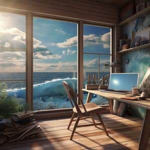 Ocean Productivity: Inspiring Work Tune - Granular Soundscape