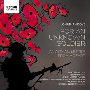 Jonathan Dove: For an Unknown Soldier - Jonathan Dove