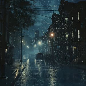 Rain's Ambient Chill: Soothing Night Sounds - Universe Colors