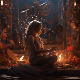 Llamas Armónicas: Música De Fogata Para La Relajación - Investigación de sonidos de la naturaleza