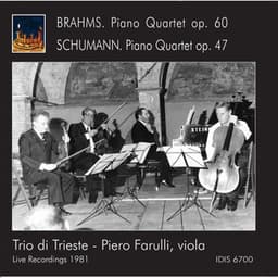 Brahms & Schumann: Piano Quartets - Trio Di Trieste