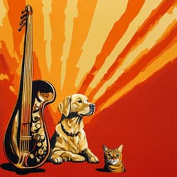 Golden Rays & Swingin' Plays - Jazz Music Therapy for Cats