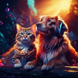 Soothing Lofi Melodies: Music for Pets - Binaural Beats Noise