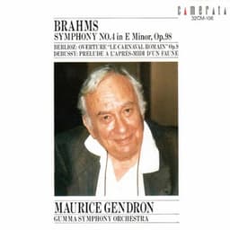 Brahms: Symphony No. 4 - Maurice Gendron