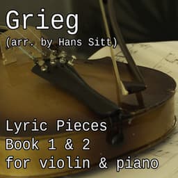 Lyric Pieces for Violin & Piano, Book 1 & 2 - Pianozone