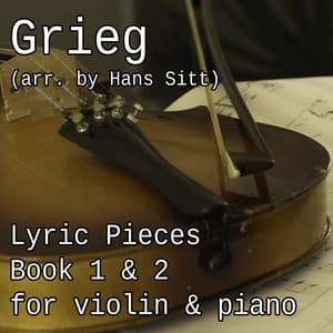 Lyric Pieces for Violin & Piano, Book 1 & 2 - Pianozone