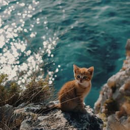 Río Relajante Para Gatos: Ecos Tranquilos Del Agua - El puente de un carril
