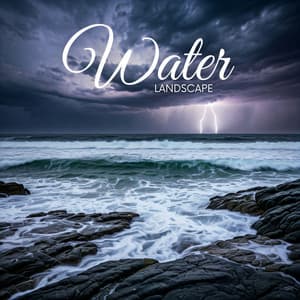 Water Landscape: Peaceful Relaxation Sounds of Rain, Ocean Waves, Waterfall, Stream - Calming Water Consort