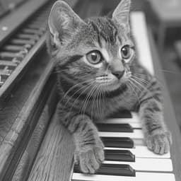La Armonía Del Gato Del Piano: Melodías Relajantes Para Mascotas - Tortuga de piano soñolienta