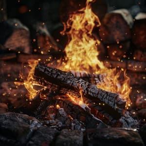 Ember Lullabies: Calming Fire Sounds for Baby's Sleep - Teddy Sleep