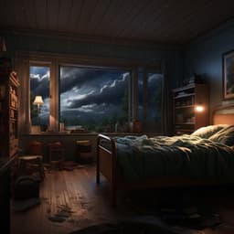 Lluvia Soñadora: Música Meditativa Para Descansar - Noche Nublada