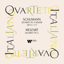 Schumann: String Quartet, Op. 41 No. 3 - Mozart: String Quartet No. 3, K. 156 - Quartetto Italiano