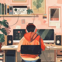 Indicaciones De Concentración: Enfoque Melódico Para El Día De Trabajo - Seducción de música de fondo de oficina