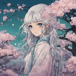 Floating Castles and Midnight Beats: Lo-Fi Chill Vibes - Anime Girl Lofi