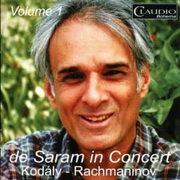 de Saram in Concert, Vol. 1 - Rohan De Saram