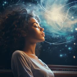 Despertar Del Tercer Ojo: El Piano Abre Visiones Internas Con Tonos Que Florecen - Piano Jazz Lujo