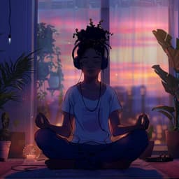 Mindful Melodies: Lofi Meditation Harmony - Blissful Lofi Time