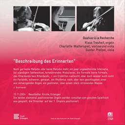 Beschreibung des Erinnerten - Klaus Treuheit