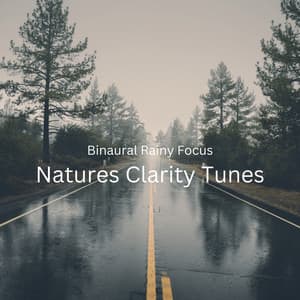 Binaural Rainy Focus: Natures Clarity Tunes - Binaural Beats Study Tones