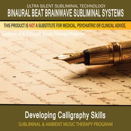 Developing Calligraphy Skills - Subliminal and Ambient Music Therapy - Binaural Beat Brainwave Subliminal Systems