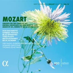 Mozart: Concerto for Two Pianos KV 365, Sinfonia concertante for Four Winds KV 279B, Adagio KV 261, Rondos KV 269 & 373 for Violin - Wolfgang Amadeus Mozart