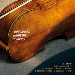 Boulanger & Debussy & Hindemith - Lars Vogt