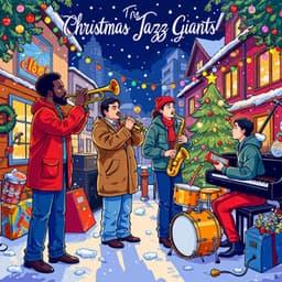 Saxophone Snowflakes and Warm Lights - The Christmas Jazz Giants