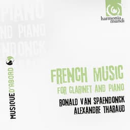 French Music for Clarinet and Piano - Ronald Van Spaendonck