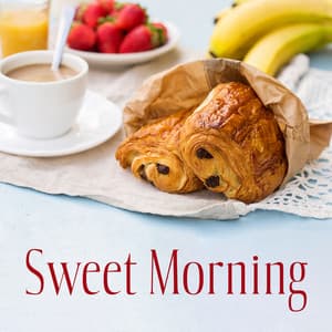 Sweet Morning: Gentle Piano for French Coffeeshop, Unhurried Coffee & Pain au Chocolat - Piano Jazz Background Music Masters