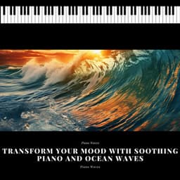 Transform Your Mood with Soothing Piano and Ocean Waves - Piano Waves