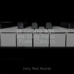 50 Calming Work and Study Focus Piano Classics - Ivory Mood